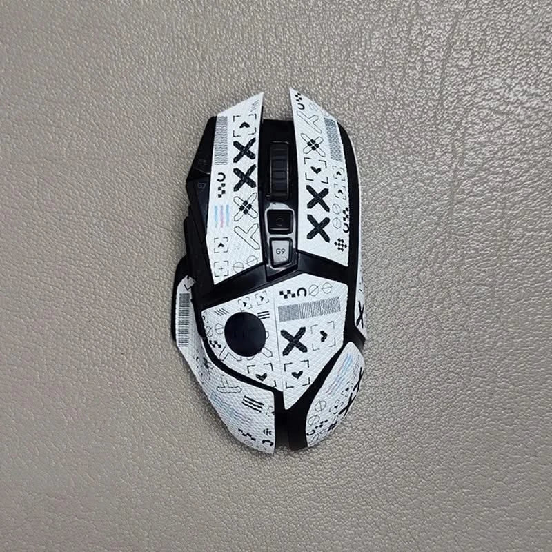 Mouse Grip Tape for Logitech G502 HERO - Sweat-Absorbent & Anti-Slip
