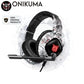 ONIKUMA K19 Kabelgebundenes Gaming-Headset mit Mikrofon – Geräuschunterdrückung Stereo-Sound