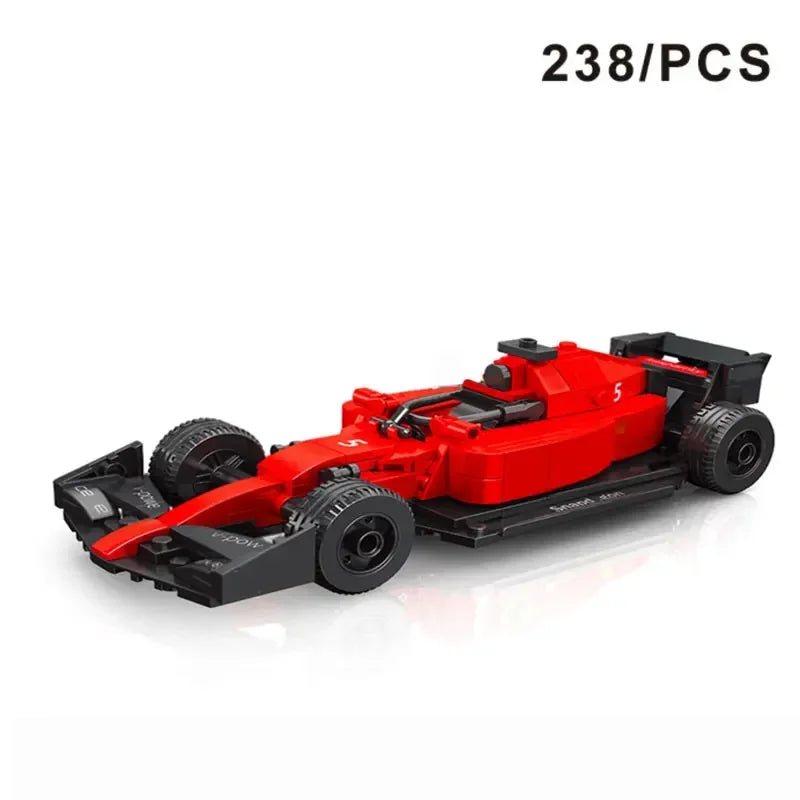 City F1 Formula 1 Race Car – DIY Sports Car Speed Champions Building Blocks
