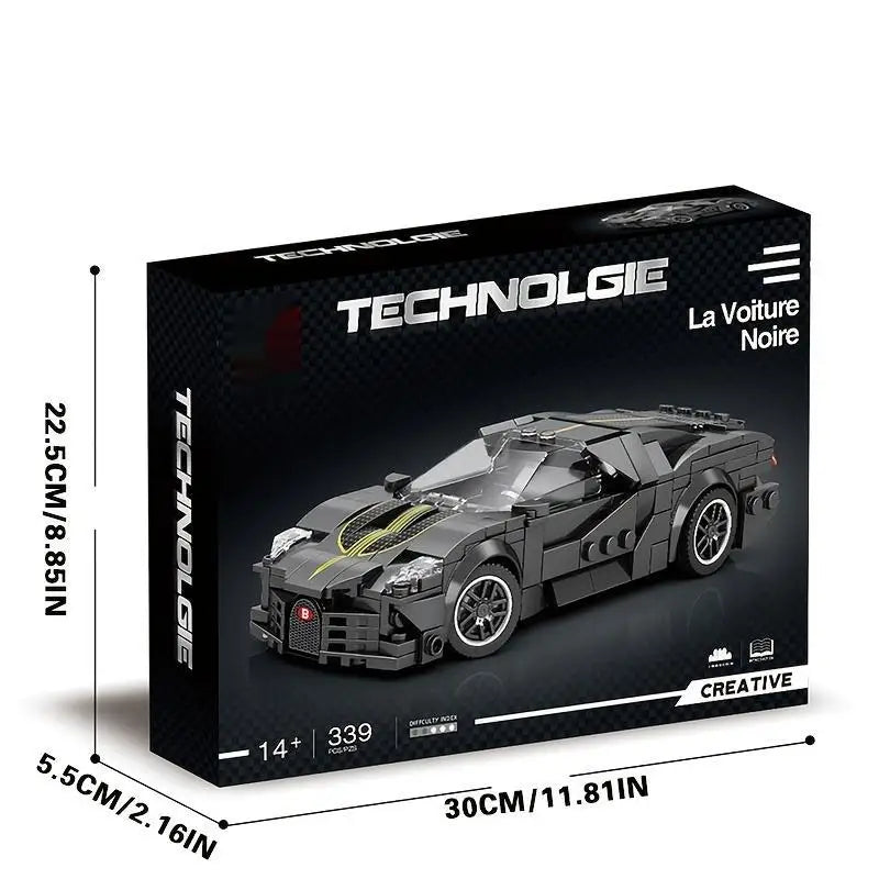 1:24 Scale Speed Sport Car Model – Classic Racing Vehicle Building Blocks