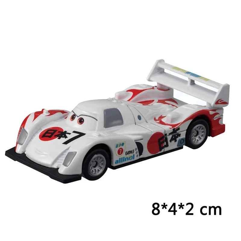Disney Pixar Cars 2 3 Lightning McQueen 1:55 Diecast Alloy Car Toy