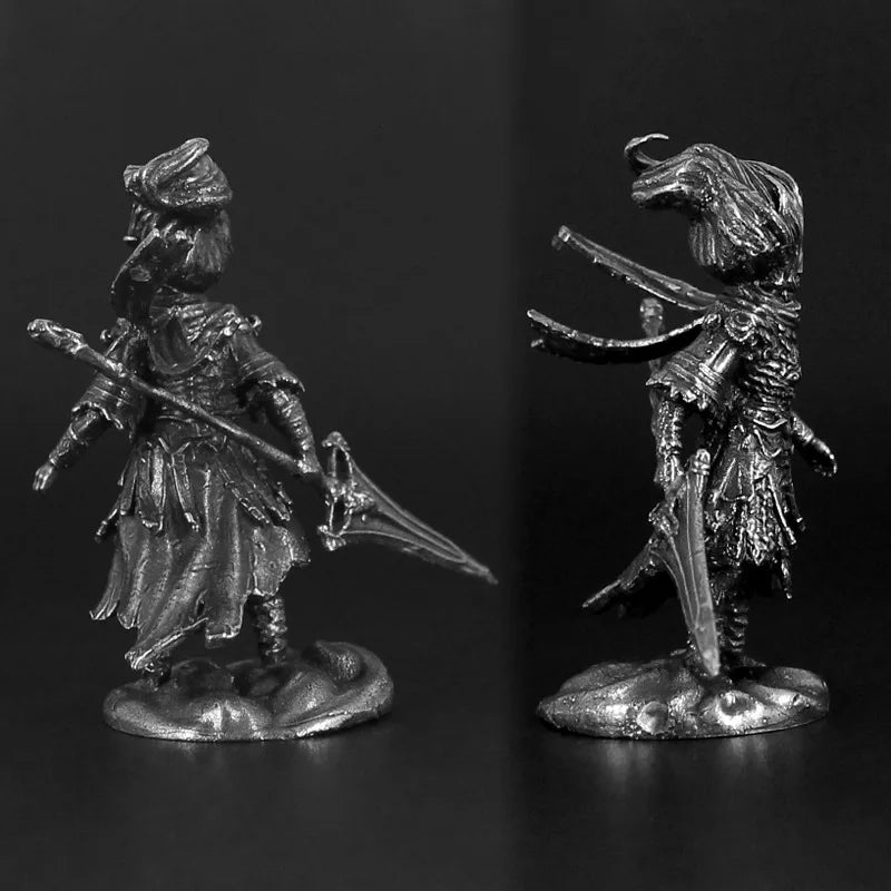 Vintage Brass Dark Souls III Nameless King Action Figurine Model