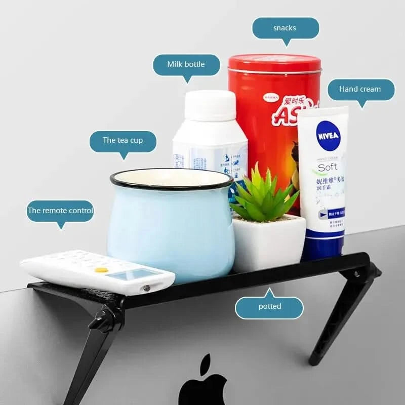 Punch-Free Computer Monitor Rack TV Set-Top Box & Router Storage