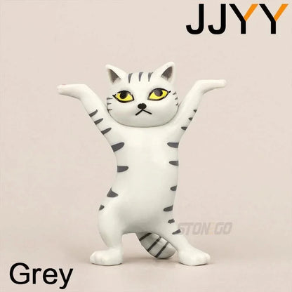 JJYY Katzenstatuen Stifthalter - Niedliche Tier Desktop Dekoration