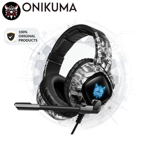 ONIKUMA K19 Wired Gaming Headset with Mic – Noise Cancelling Stereo Sound