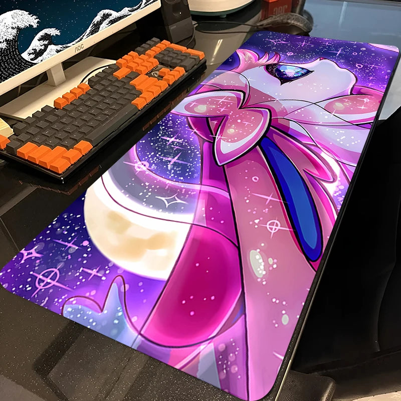 Sylveon Pokémon Gaming Mouse Pad – XL Desk Mat for Office & Play