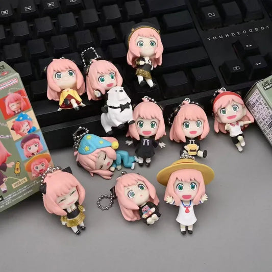 Chibi Anya Forger Figure 5cm – SPY×FAMILY Blind Box Keychain Toy