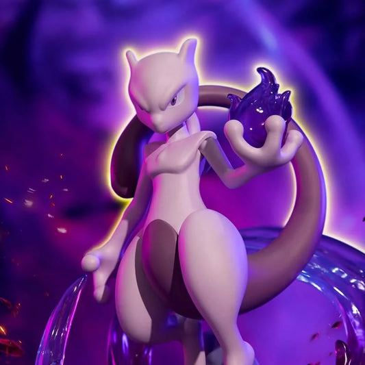 Anime Pokémon Mewtwo Action Figure - High-Quality Collectible