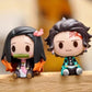 4 STK. Anime Demon Slayer Mini-Figuren-Set - Nezuko, Tanjirou, Zenitsu, Inosuke