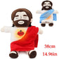 Beruhigende Atem-Jesus-Plüschpuppe mit Musik & Einschlafhilfe