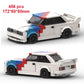 City Speed Champion Rennwagen Bausteine – MOC Garage Fahrzeug Spielzeug