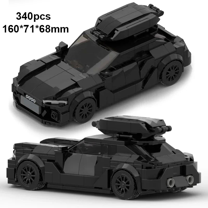 City Speed Champion Car Racing Building Blocks – MOC Garage Vehicle Toy