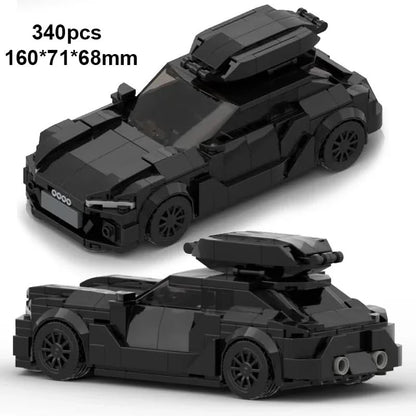 City Speed Champion Rennwagen Bausteine – MOC Garage Fahrzeug Spielzeug