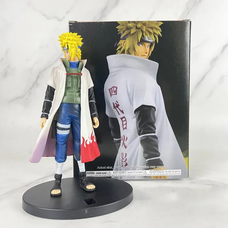 Bandai Naruto Shippuden Figures - Uchiha Sasuke, Kakashi, Minato