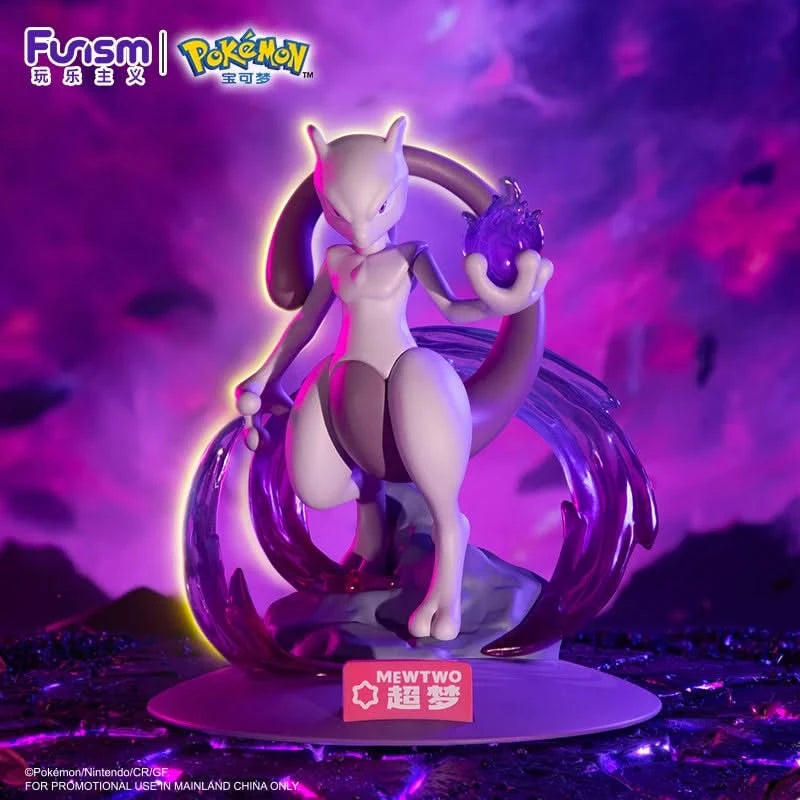 Anime Pokémon Mewtwo Action Figure - High-Quality Collectible