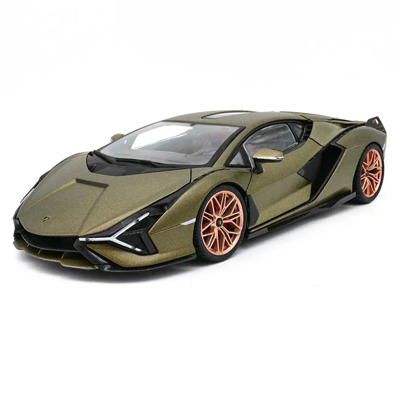 Bburago 1:24 Lamborghini Sian FKP 37 Alloy Model – Diecast Sports Car