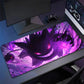 Niedliches Gengar Anime Mauspad XXL für Gaming-Schreibtisch & Laptop-Setup