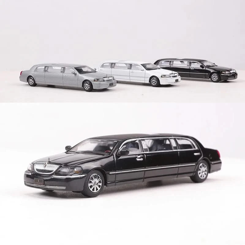 GCD 1:64 Town Car Limousine Alloy Model Car