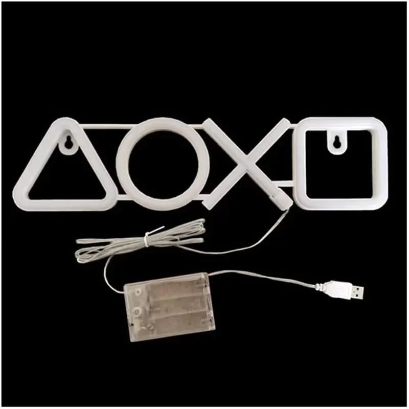 Neon Signs LED Wall Decor - USB Powered for Bedroom & Game Room