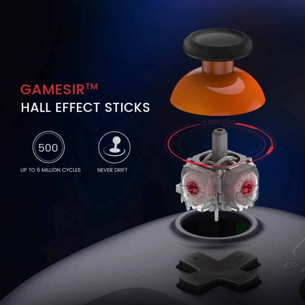 GameSir T4 Nova Lite Hall Effect Controller for Switch, PC & Mobile