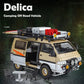 1/24 Mitsubishi Delica Alloy Offroad-Fahrzeug Diecast Spielzeugmodell