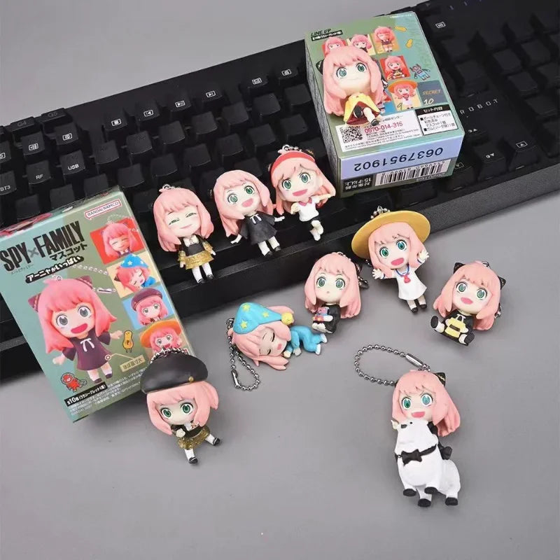 Chibi Anya Forger Figure 5cm – SPY×FAMILY Blind Box Keychain Toy