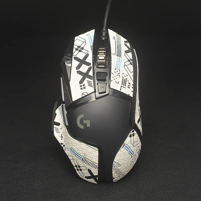 Lizard Skin Mouse Grip Tape for Logitech G502 Hero - Non-Slip & Sweat Absorbent