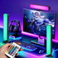 LED-Desktop-Monitor-Hintergrundbeleuchtung RGB-Umgebungslicht mit Fernbedienung