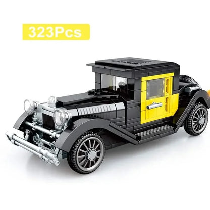 2023 City Technique Racing Vintage Car – Speed Champions Super Racers Building Blocks