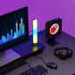 RGB Music Rhythm Light Bar – USB Rechargeable Sound Reactive LED Light Display