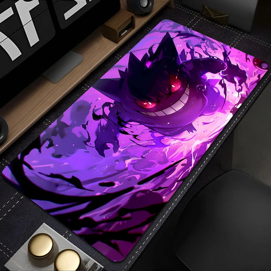 Gengar Gaming Mouse Pad XXL – Large Keyboard Desk Mat for Gamers