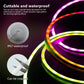 TUYA Neon LED Streifen Lichter RGBIC Dreamcolor mit Musiksynchronisation für Raum