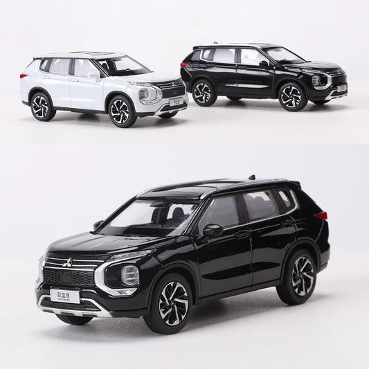 On sale 1:43 Outlander SUV Black/White Alloy Model Car