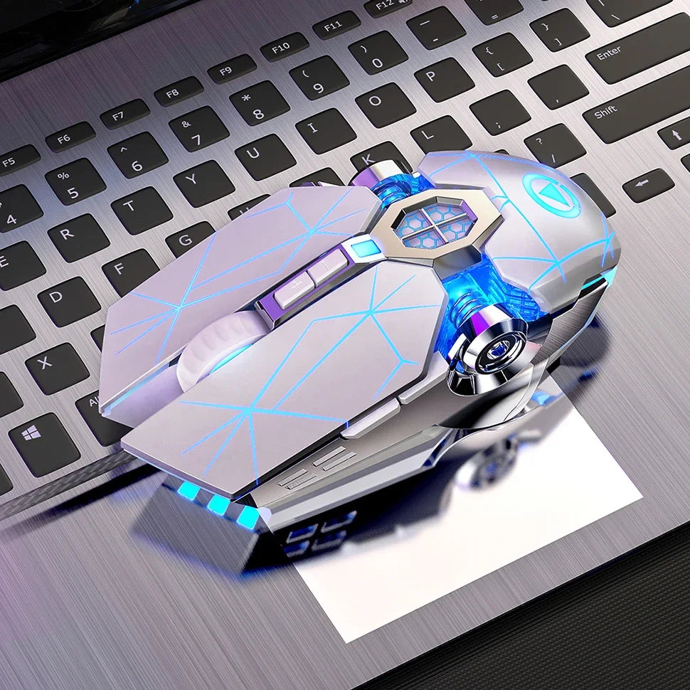 Professional Gaming Mouse - 3200DPI, 7 Buttons, Backlit & Silent