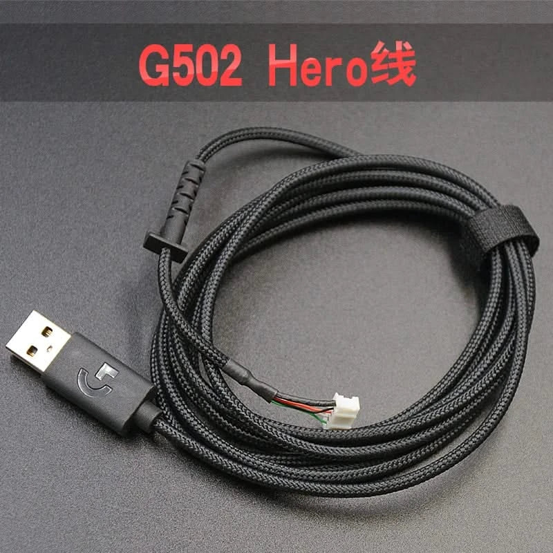 Replacement Mouse Cable for Logitech G502 Hero RGB + Mouse Skates