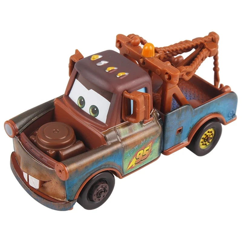 Disney Pixar Cars 2 3 Lightning McQueen 1:55 Diecast Alloy Car Toy