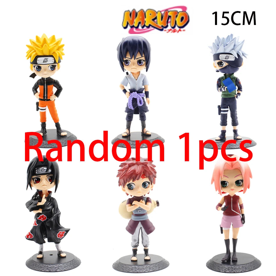 15cm Naruto Sakura Action Figure - Uchiha Gaara Kakashi PVC Model