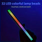 RGB Music Rhythm Light Bar – USB Rechargeable Sound Reactive LED Light Display