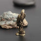 Eagle Statue Miniature Sculpture Handmade Copper Bird Figurine Decor