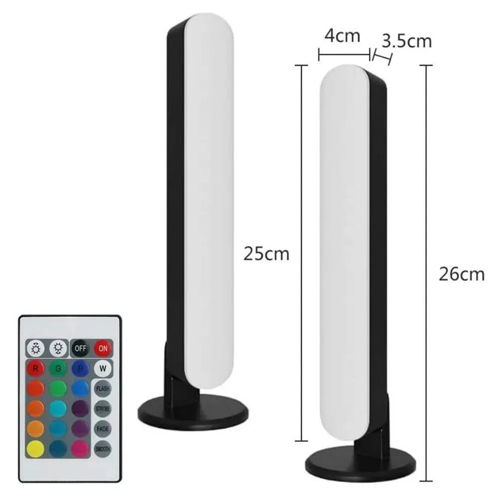 LED Desktop Monitor Backlight RGB Ambient Lamp with Remote Control