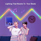 Intelligente TuYa Wifi RGB-LED-Wandleuchten – Musik-Synchronisierung für Schlafzimmer & Gaming