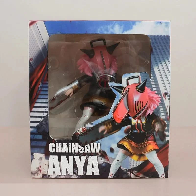 New Spy×Family Anya Forger Figure PVC Model - Chainsaw Man Doll