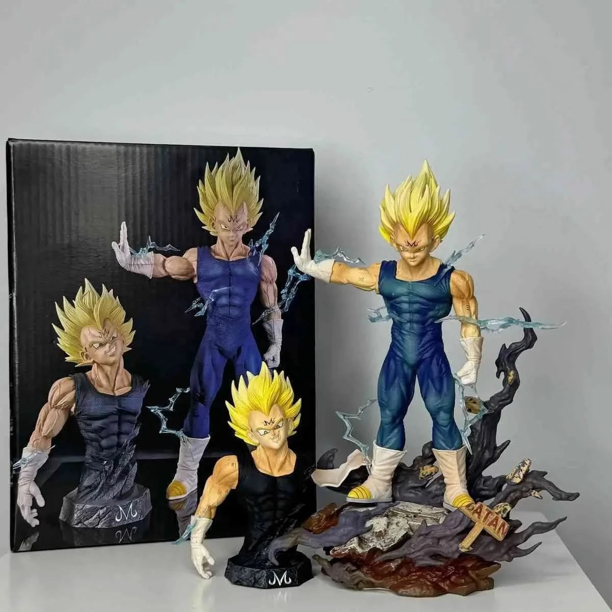 Dragon Ball Z Majin Vegeta Action Figure - 22cm PVC Collectible Toy