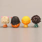 4 STK. Anime Demon Slayer Mini-Figuren-Set - Nezuko, Tanjirou, Zenitsu, Inosuke