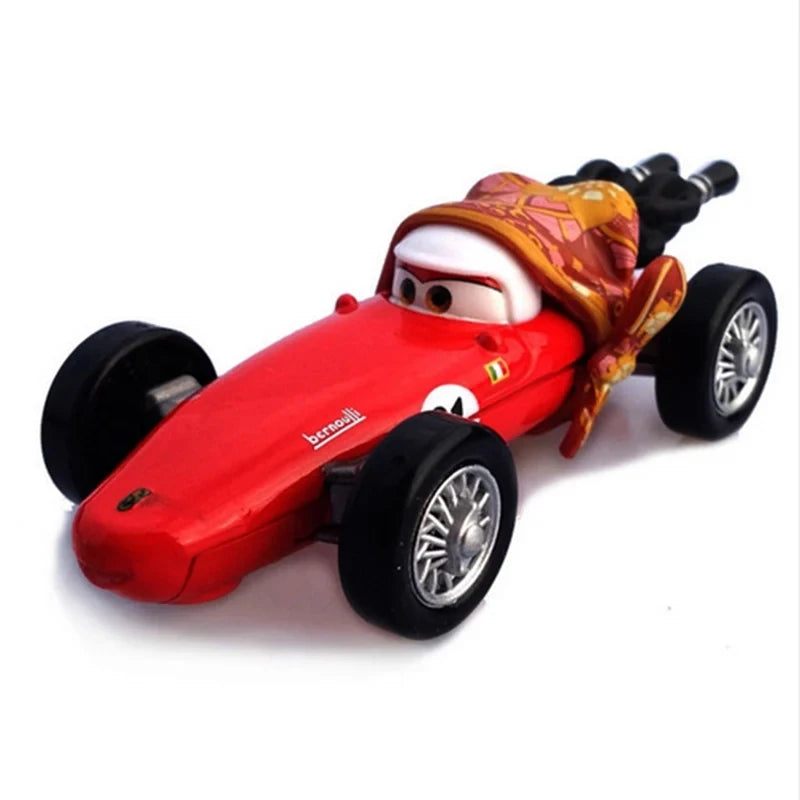 Disney Pixar Cars 2 3 Lightning McQueen 1:55 Diecast Alloy Car Toy