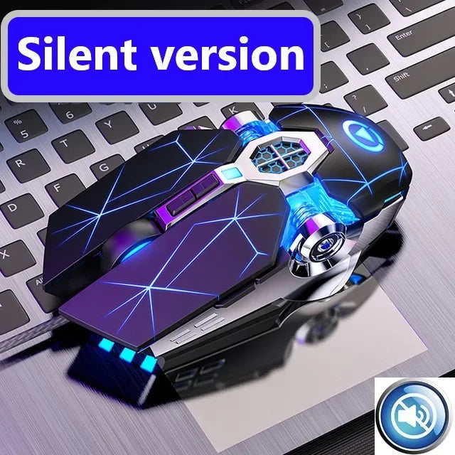Professional Gaming Mouse - 3200DPI, 7 Buttons, Backlit & Silent