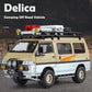 1/24 Mitsubishi Delica Alloy Offroad-Fahrzeug Diecast Spielzeugmodell