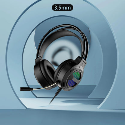 SW-G10 Kabelgebundenes Gaming-Headset mit RGB-Beleuchtung & 3,5mm-USB-Konnektivität