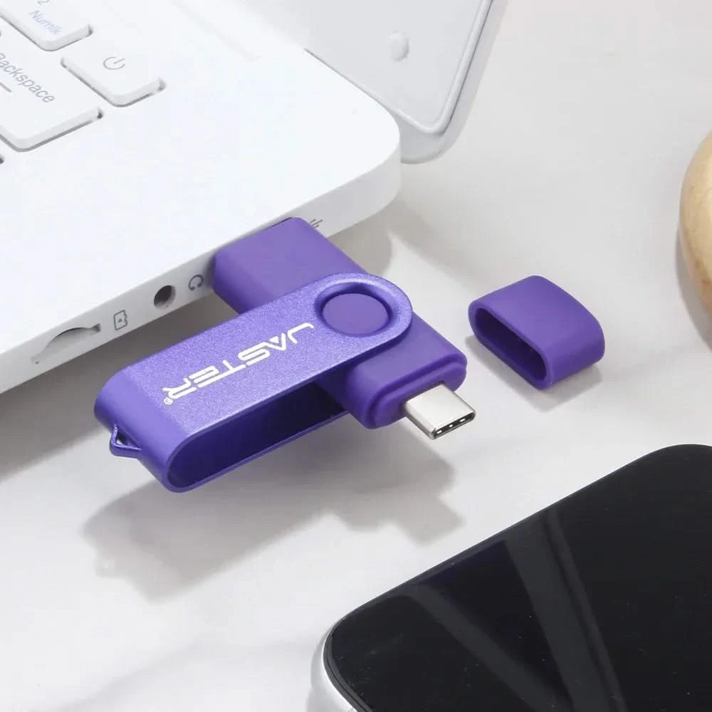 64GB/128GB USB 3.0 Pen Drive - Free Keychain, Business Gift