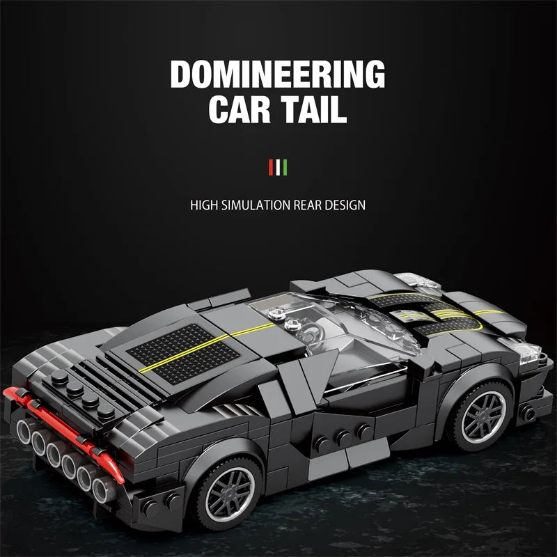 1:24 Scale Speed Sport Car Model – Classic Racing Vehicle Building Blocks